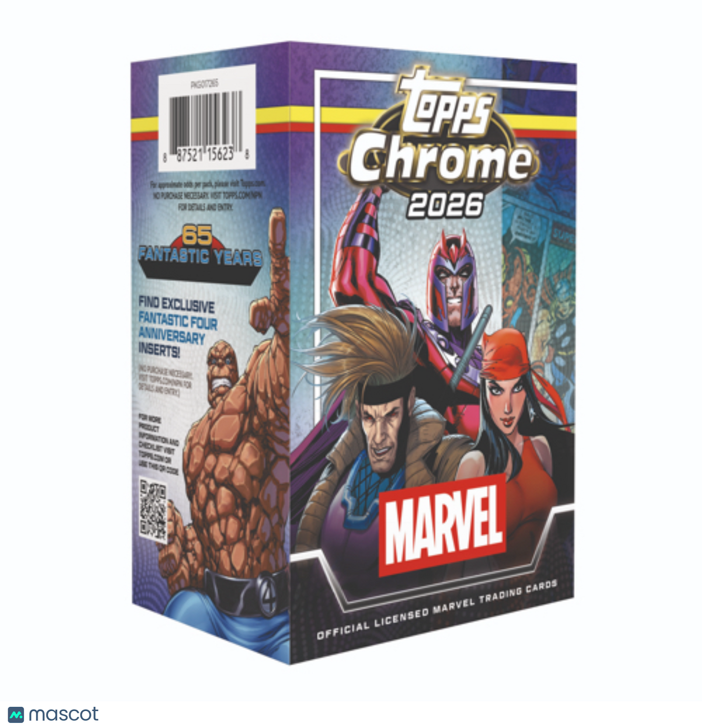 PRE ORDER 2026 Marvel Chrome Blaster Box