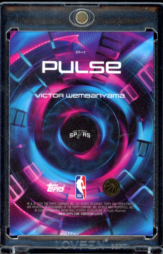 2025-26 Topps Finest Victor Wembanyama Pulse Case Hit
