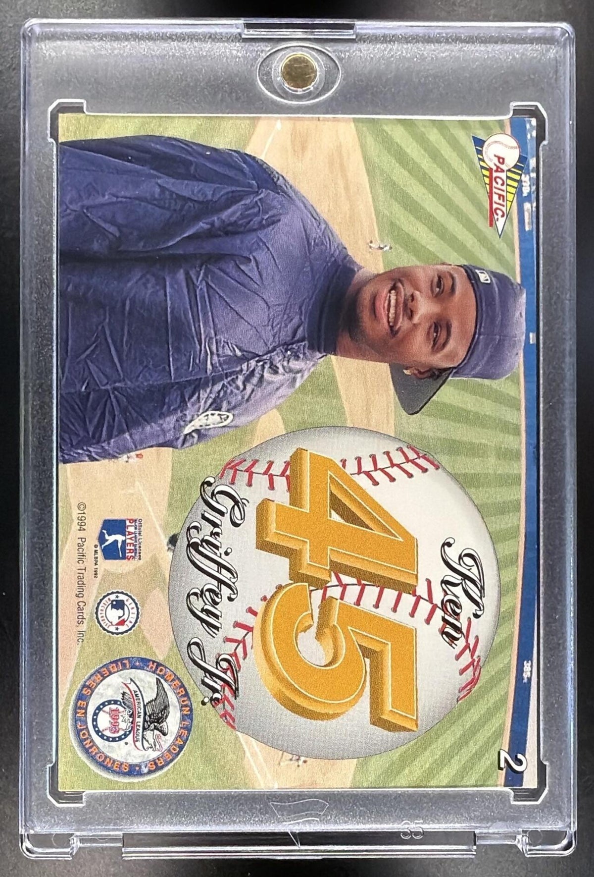 1994 Pacific Ken Griffey Jr. #2 Gold Prisms