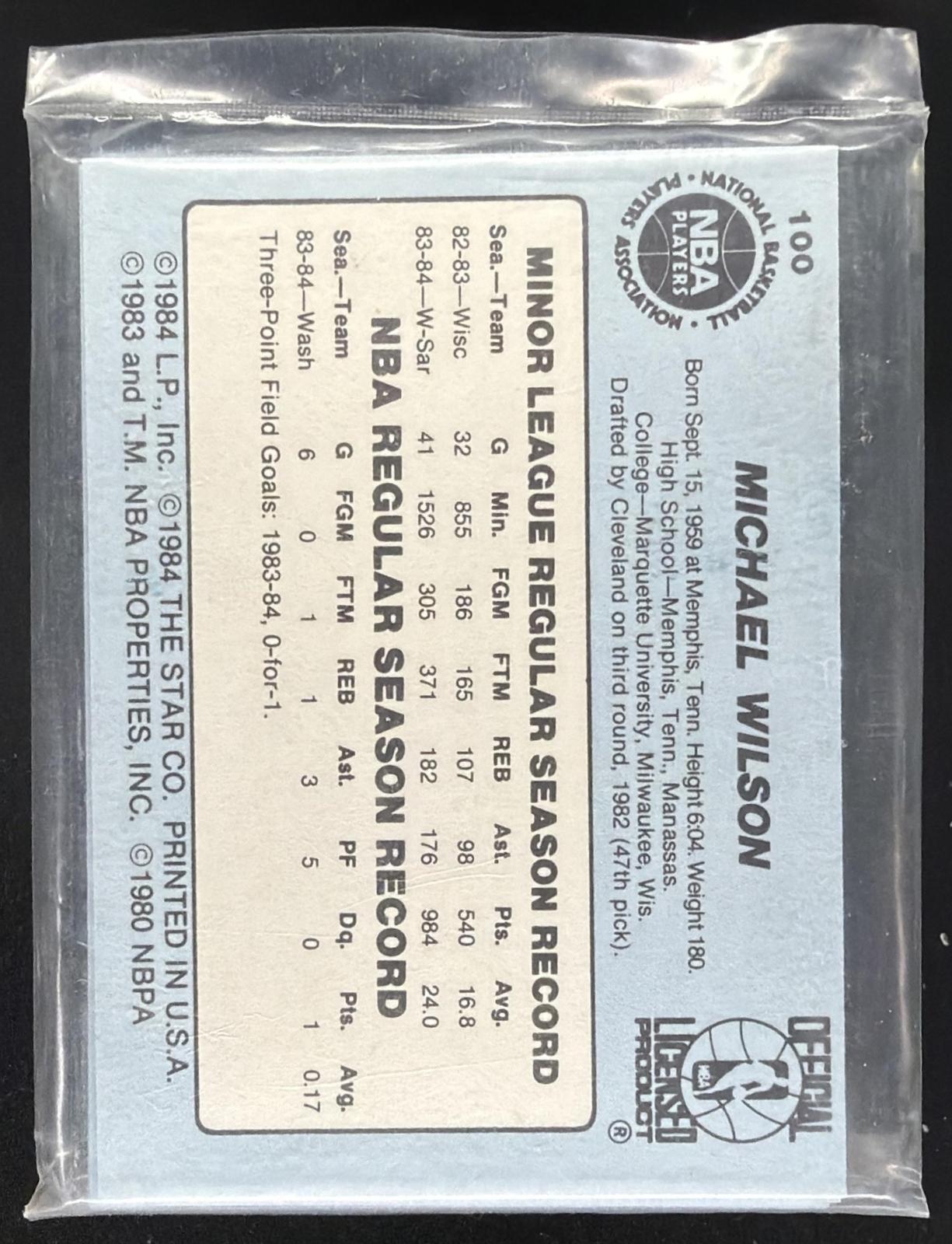 1984-85 Star All-Star Darryl Dawkins #88 Nets Sealed