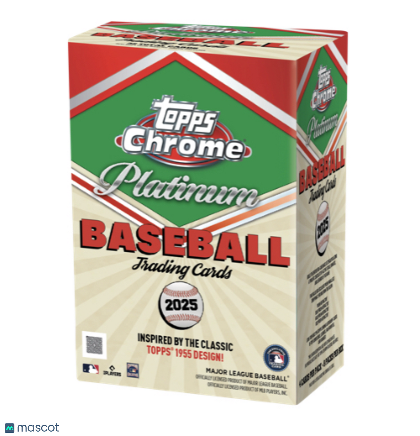 PRE ORDER 2025 Topps Chrome Platinum Baseball Blaster Box
