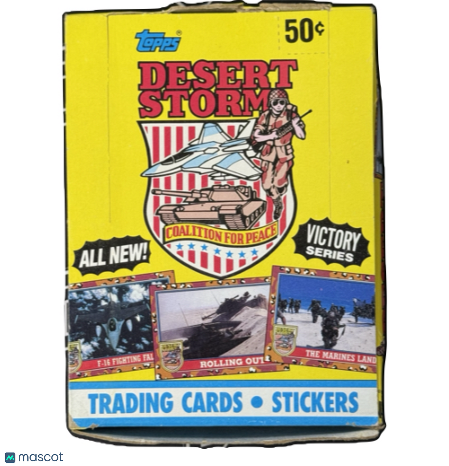 1991 Topps Desert Storm Victory Series Wax Box
