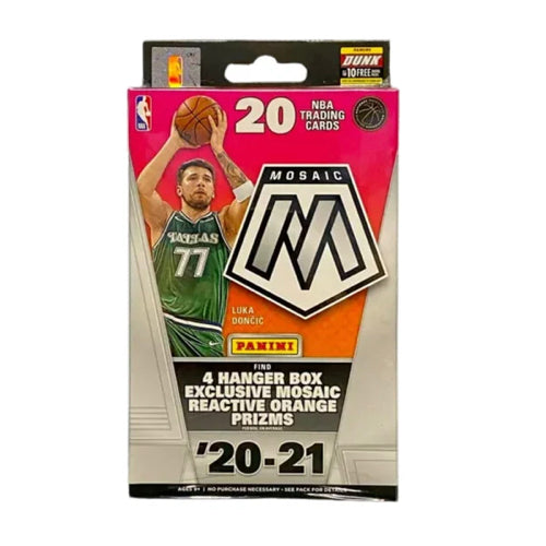 2020-21 Panini Mosaic Basketball Hanger Box