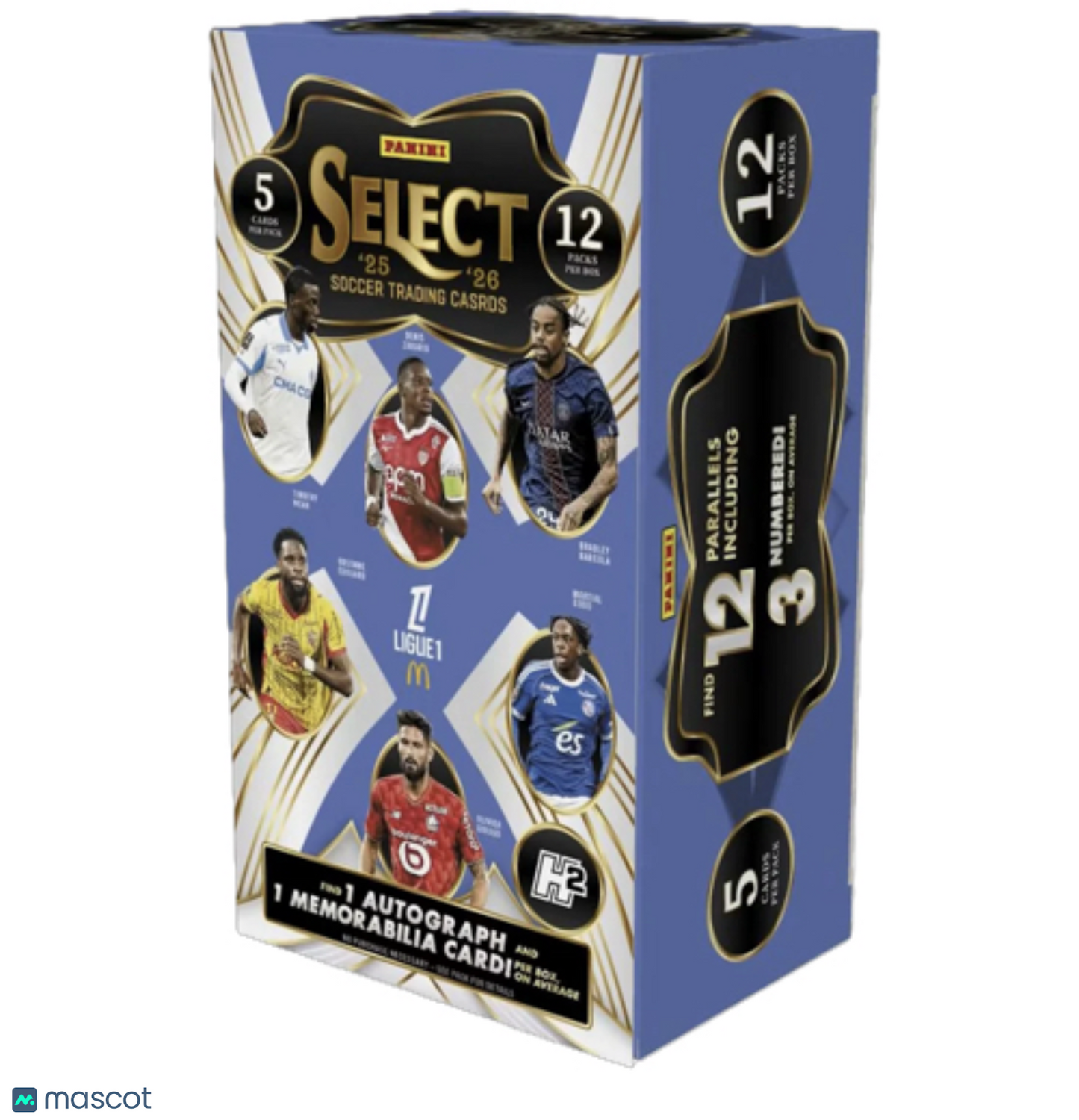 2025-26 Panini Select Ligue 1 Soccer H2 Box