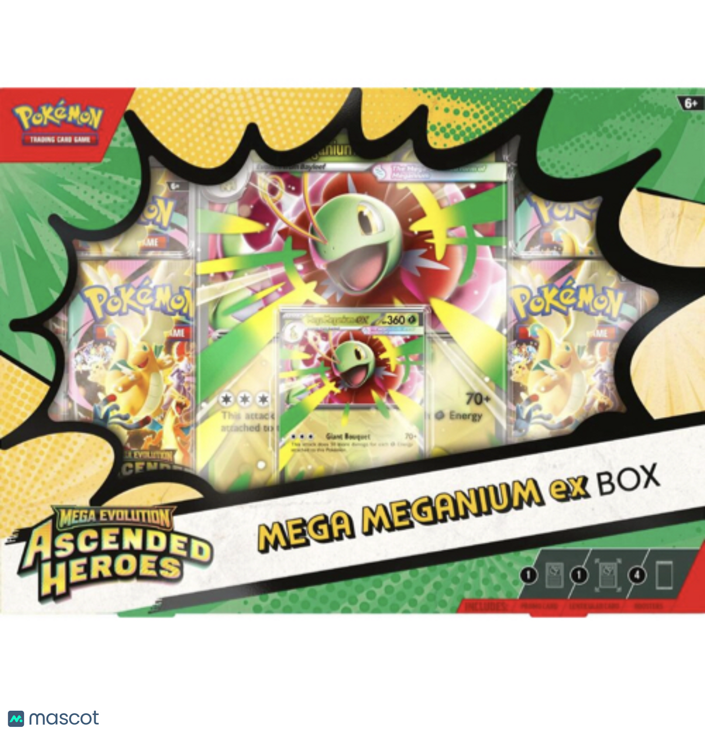 Pokemon Ascended Heroes Mega Meganium ex Box