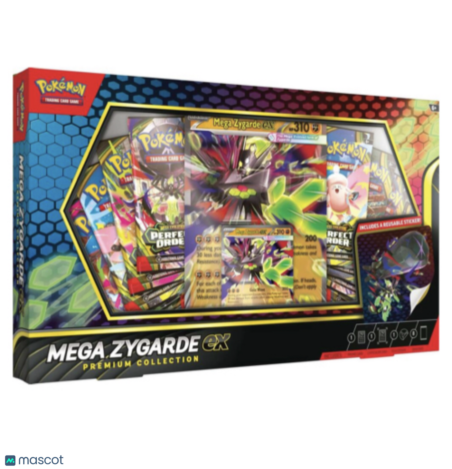 Pokemon Mega Zygarde EX Premium Collection Box