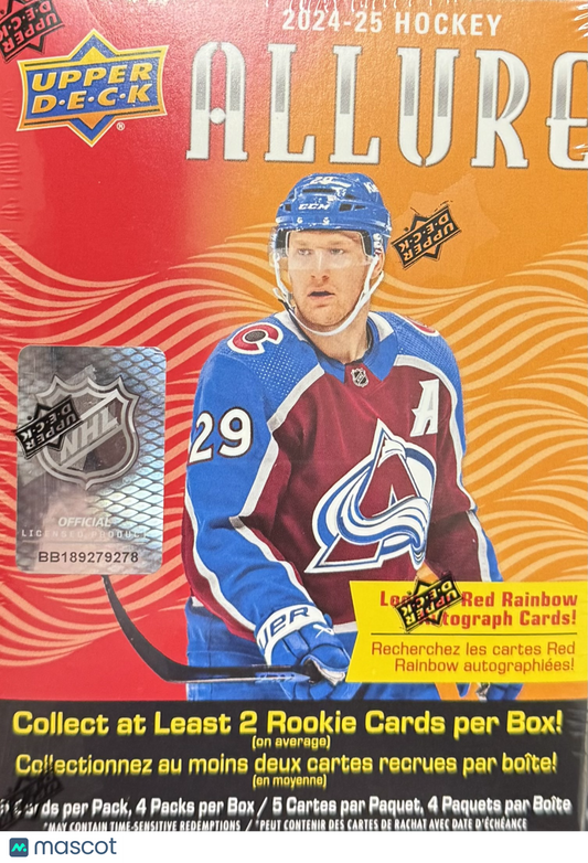 2024/25 Upper Deck Allure Hockey Blaster Box