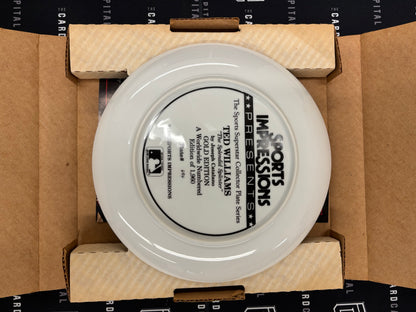 Sports Impressions Ted Williams Collectors Edition Plate "Splendid Splinter"