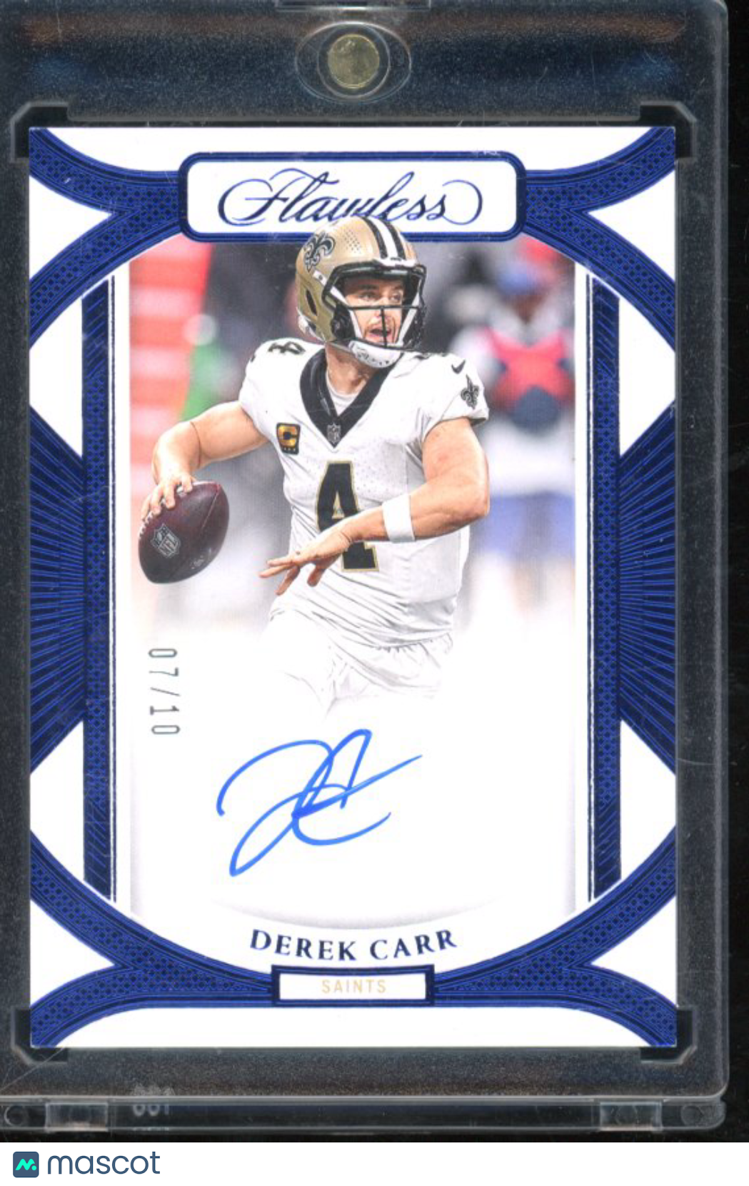 2024 Flawless Derek Carr Sapphire Auto /10