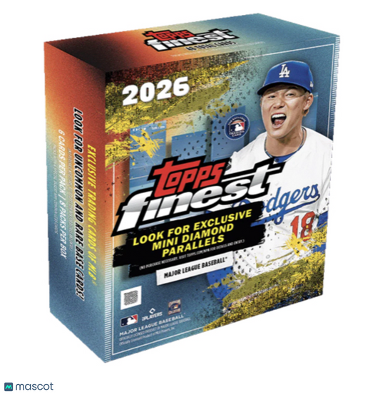 2026 Topps Finest Baseball Mega Box