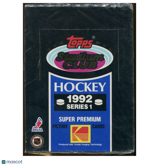 1992/93 Topps Stadium Club Series 1 Hockey Box