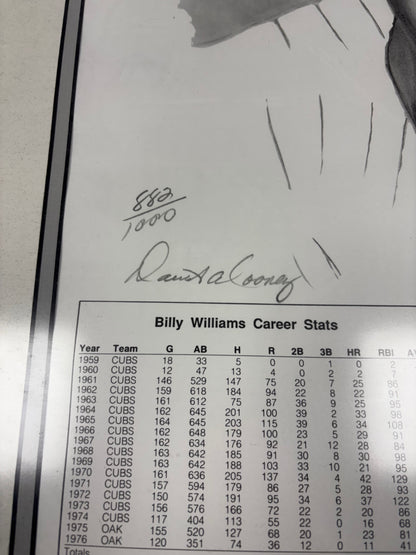 Billy Williams Signed Lithograph Artist Print /1000 BAS