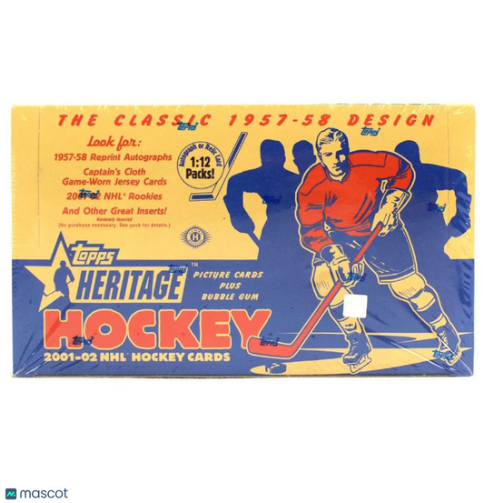 2001/02 Topps Heritage Hockey Hobby Box