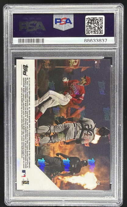 2018 Topps Now Shohei Ohtani #136 RC PSA 10