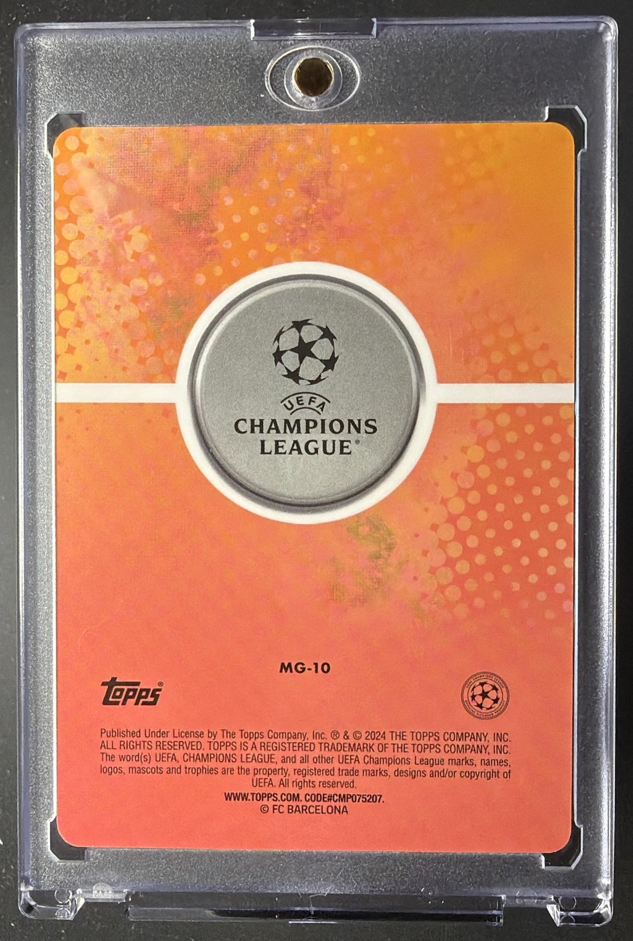 2023 Topps Chrome Merlin UEFA Club Competitions Lamine Yamal #MG-10 Merlin's Gamers RC