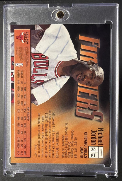 1997-98 Topps Finest Michael Jordan #39 Bronze