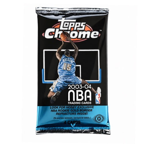 2003-04 Topps Chrome Basketball Hobby Pack