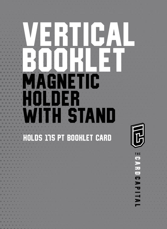 Vertical Booklet Magnetic Holder w/ Stand