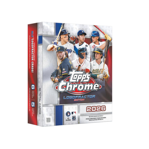 2026 Topps Chrome Baseball Logofractor Edition Box