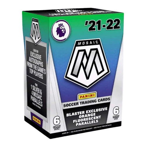 2021-22 Panini Mosaic Premier League Soccer Blaster Box