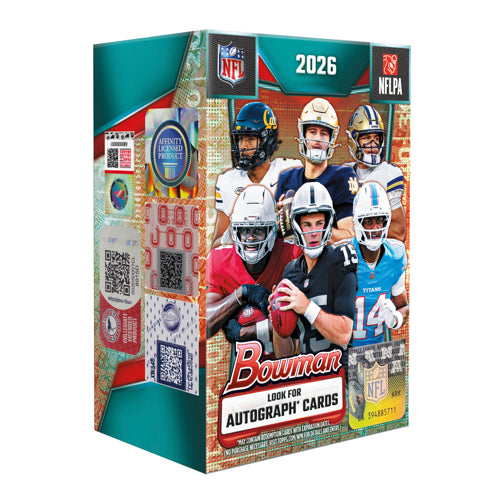 PRE ORDER 2026 Bowman Football Blaster Box