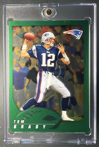 2002 Topps Chrome Tom Brady #100
