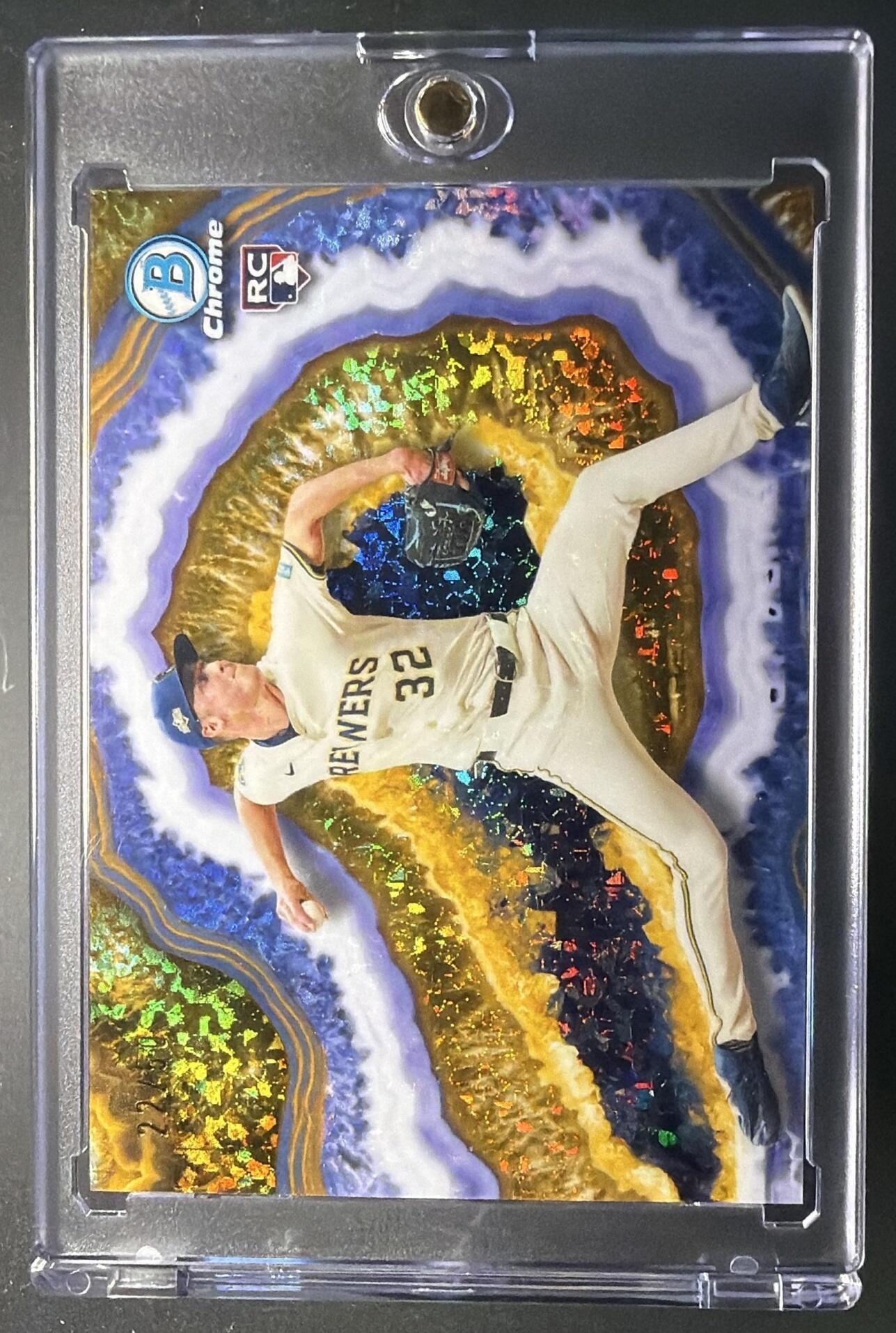 2026 Bowman Jacob Misiorowski #BWC-5 Crystallized Chrome RC SSP Gold /50