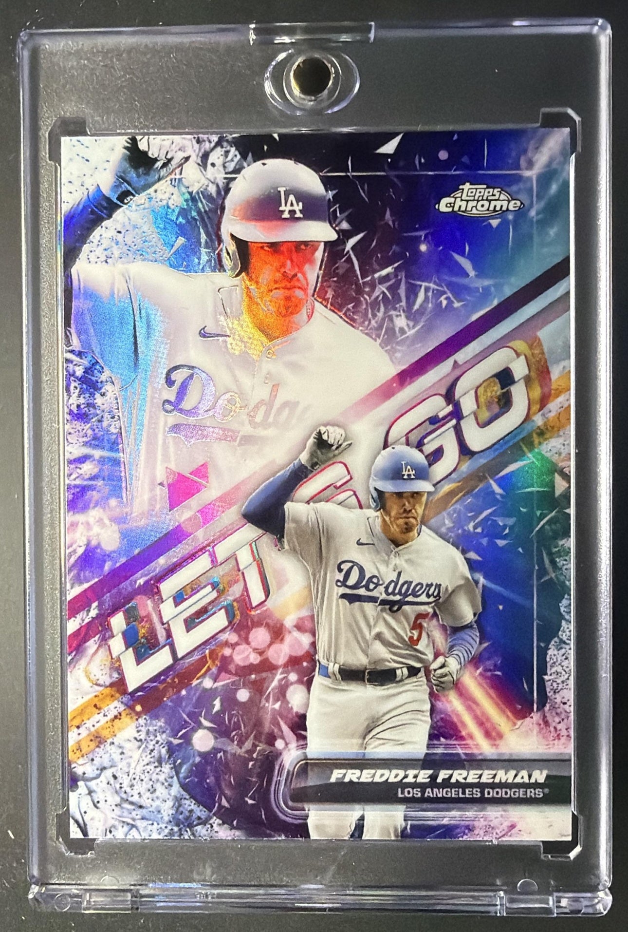 2023 Topps Finest Freddie Freeman #LGC-17 Let's Go Chrome