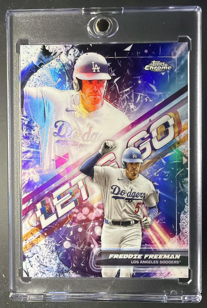 2023 Topps Finest Freddie Freeman #LGC-17 Let's Go Chrome