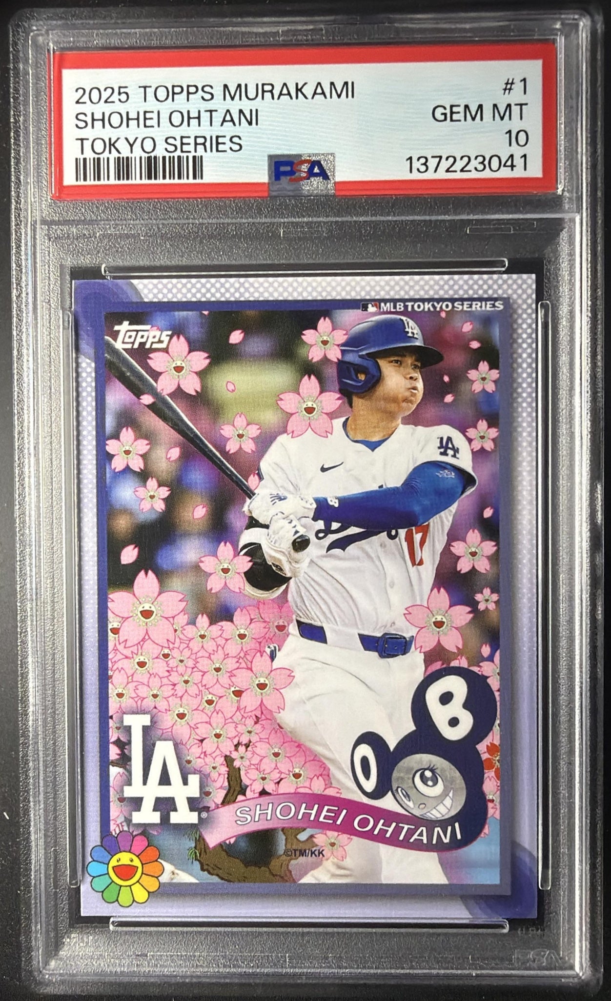 2025 Topps Murakami Collection Shohei Ohtani Tokyo Series #1 PSA 10