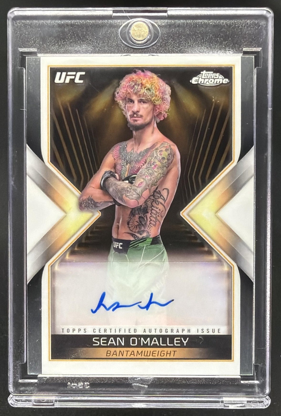2024 Topps Chrome UFC Sean O'Malley #MEA-SOM Main Event Auto