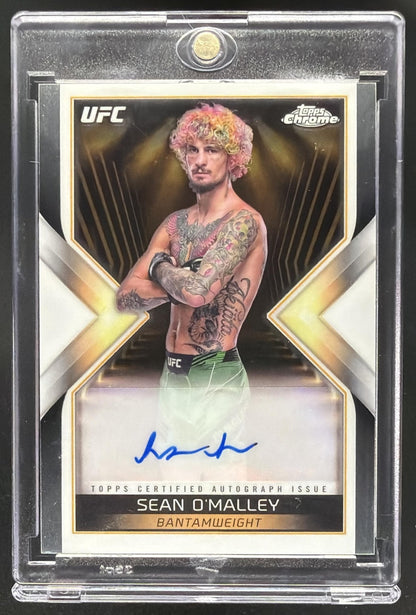 2024 Topps Chrome UFC Sean O'Malley #MEA-SOM Main Event Auto