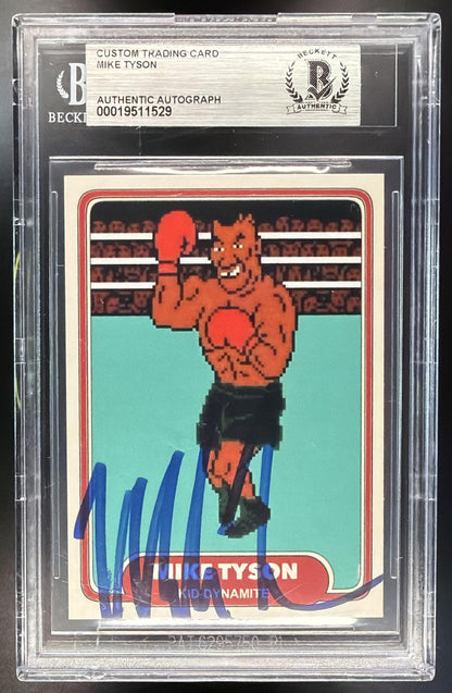 Kid Dynamite Mike Tyson #RI-MT1 BGS Auto Auth