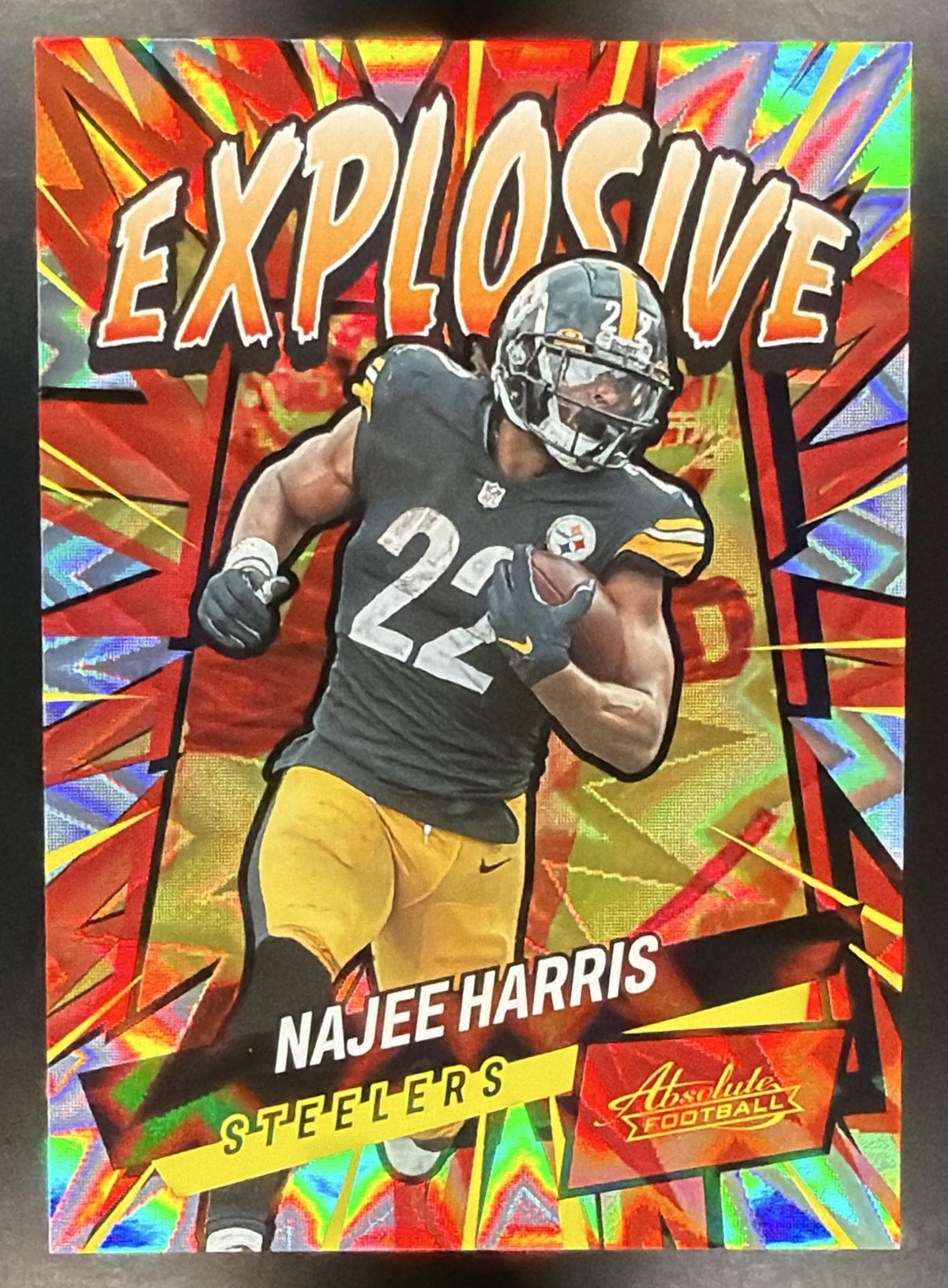 2022 Panini Absolute Najee Harris #E17 Explosive