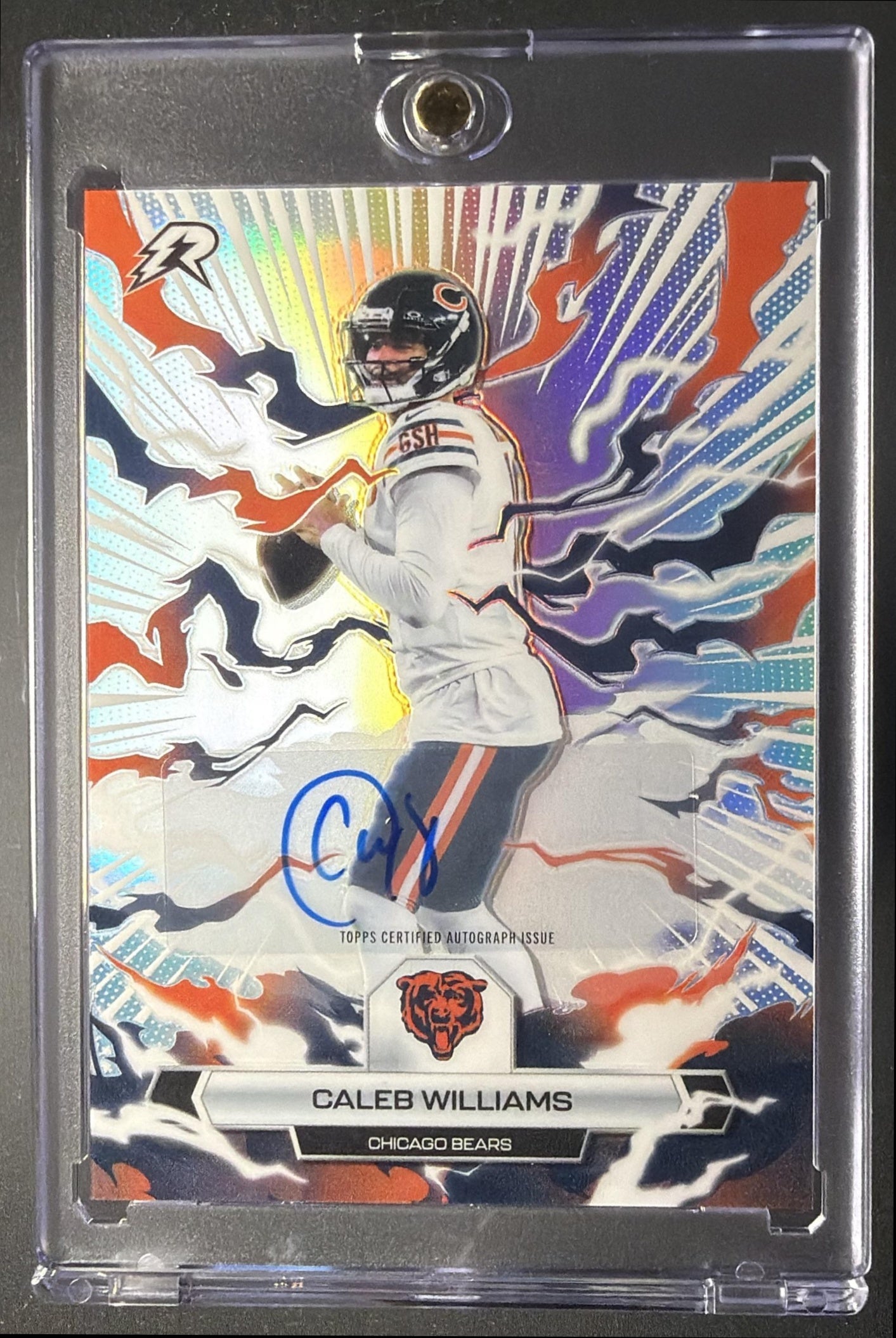 2025 Topps Resurgence Caleb Williams #16 Refractor Auto