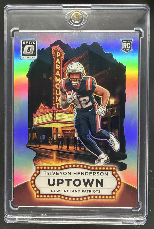 2025 Panini Donruss Optic TreVeyon Henderson #23 Uptown RC