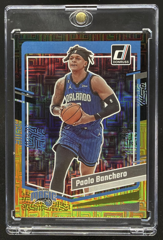 2023-24 Donruss Paolo Banchero Black Gold /8