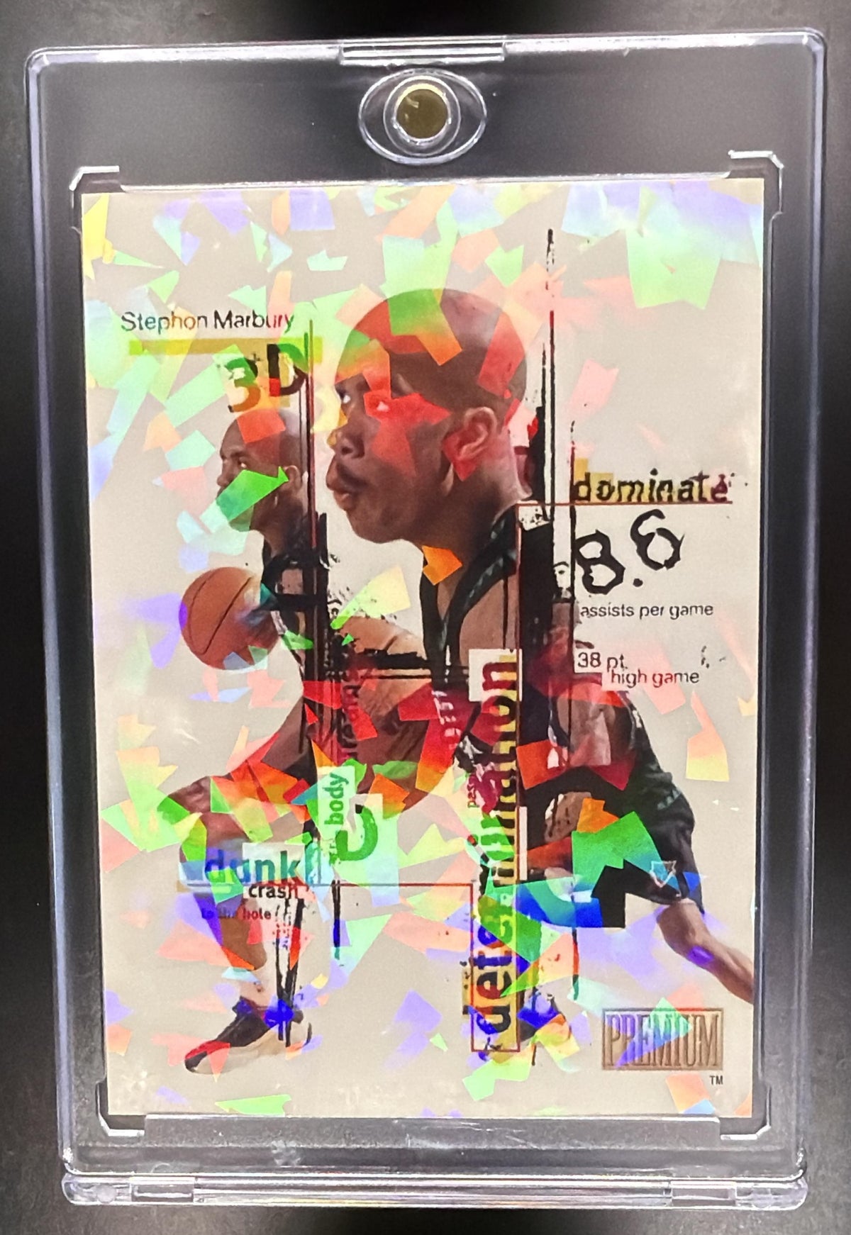 1998-99 Skybox Premium Stephon Marbury 3D