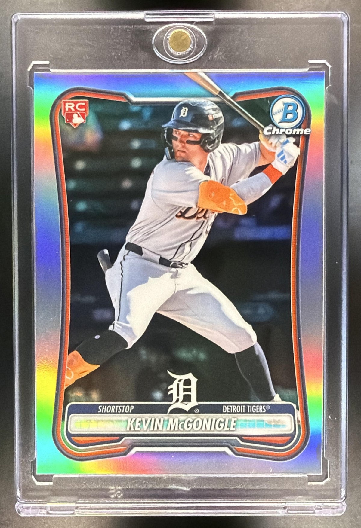 2026 Bowman Chrome Kevin McGonigle #6 Red RC Variation