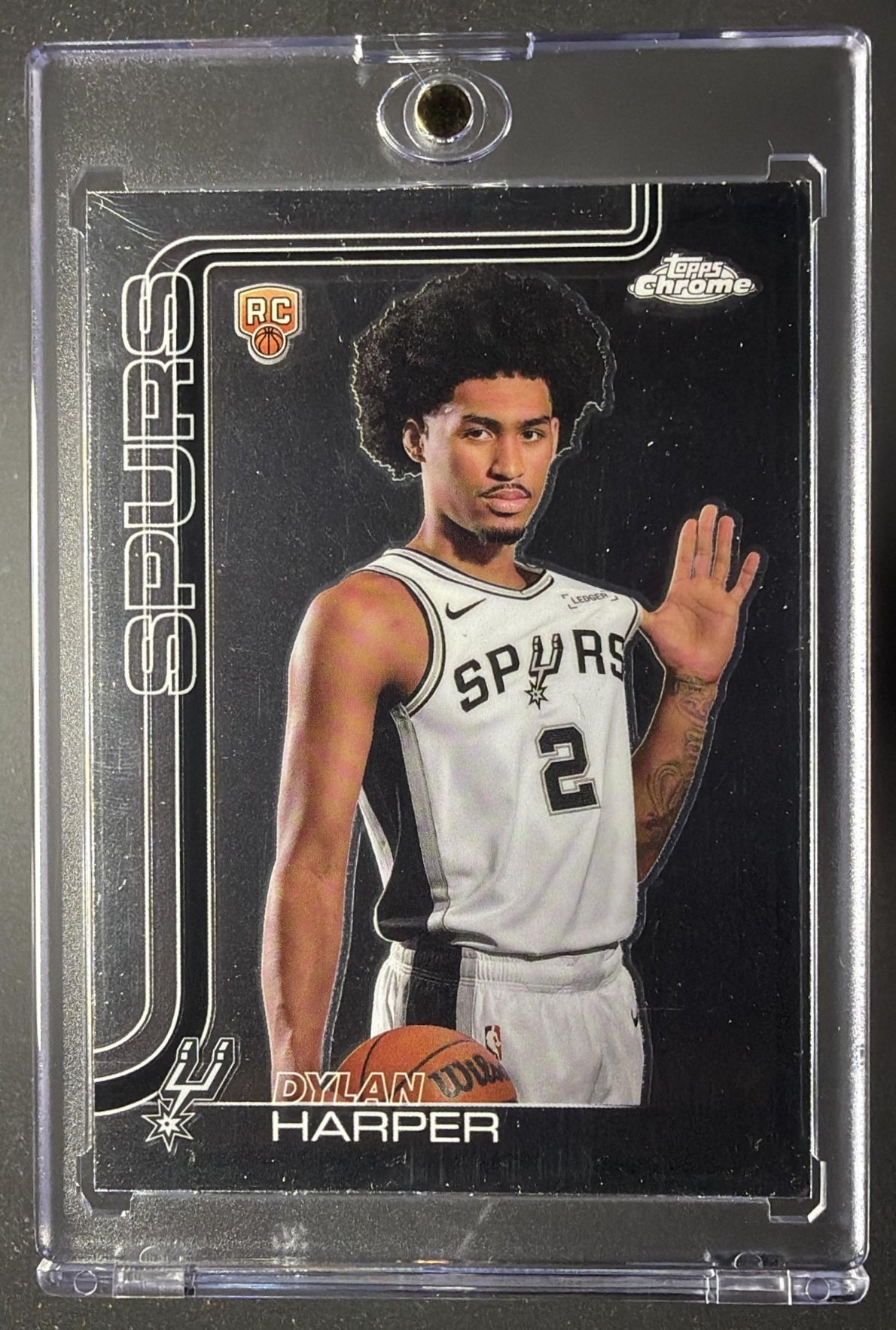 2025-26 Topps Chrome Dylan Harper #252 Image Variation RC SSP
