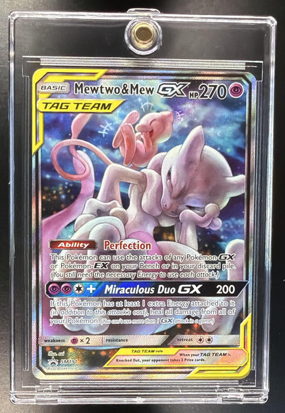 2019 Pokemon SM Black Star Promos Mewtwo & Mew #SM191