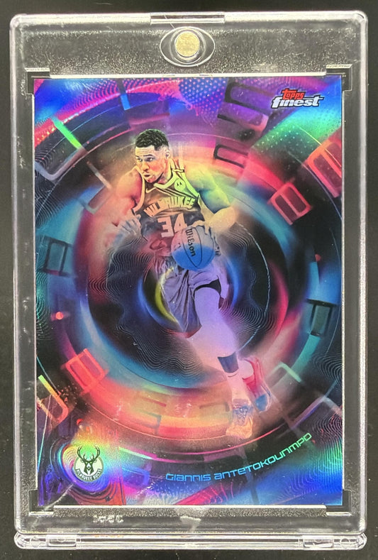2025-26 Topps Finest Giannis Antetokounmpo #P-3 Pulse SSP