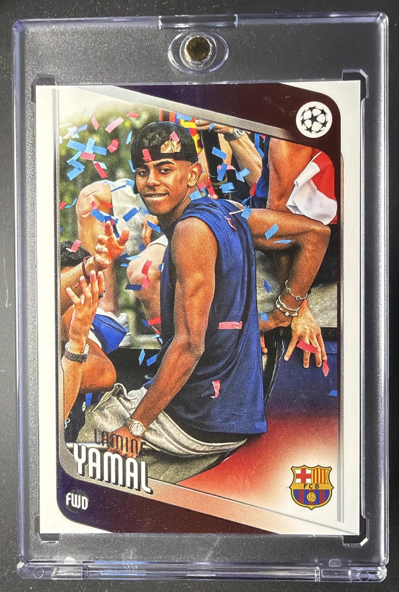 2025-26 Topps UEFA Club Competitions Lamine Yamal #10 SP