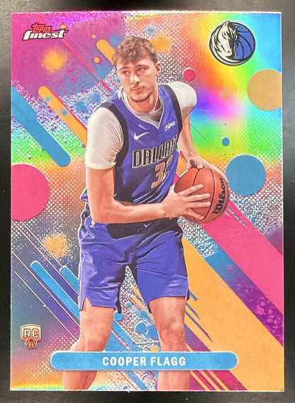 2025-26 Topps Finest Cooper Flagg #1 Common Refractor RC