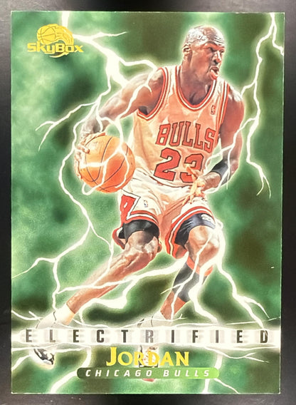 1995-96 Skybox Premium Michael Jordan #278 Electrified Bulls
