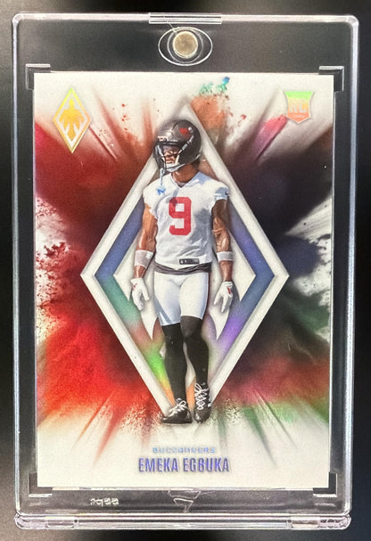 2025 Panini Phoenix Emeka Egbuka #3 Color Blast