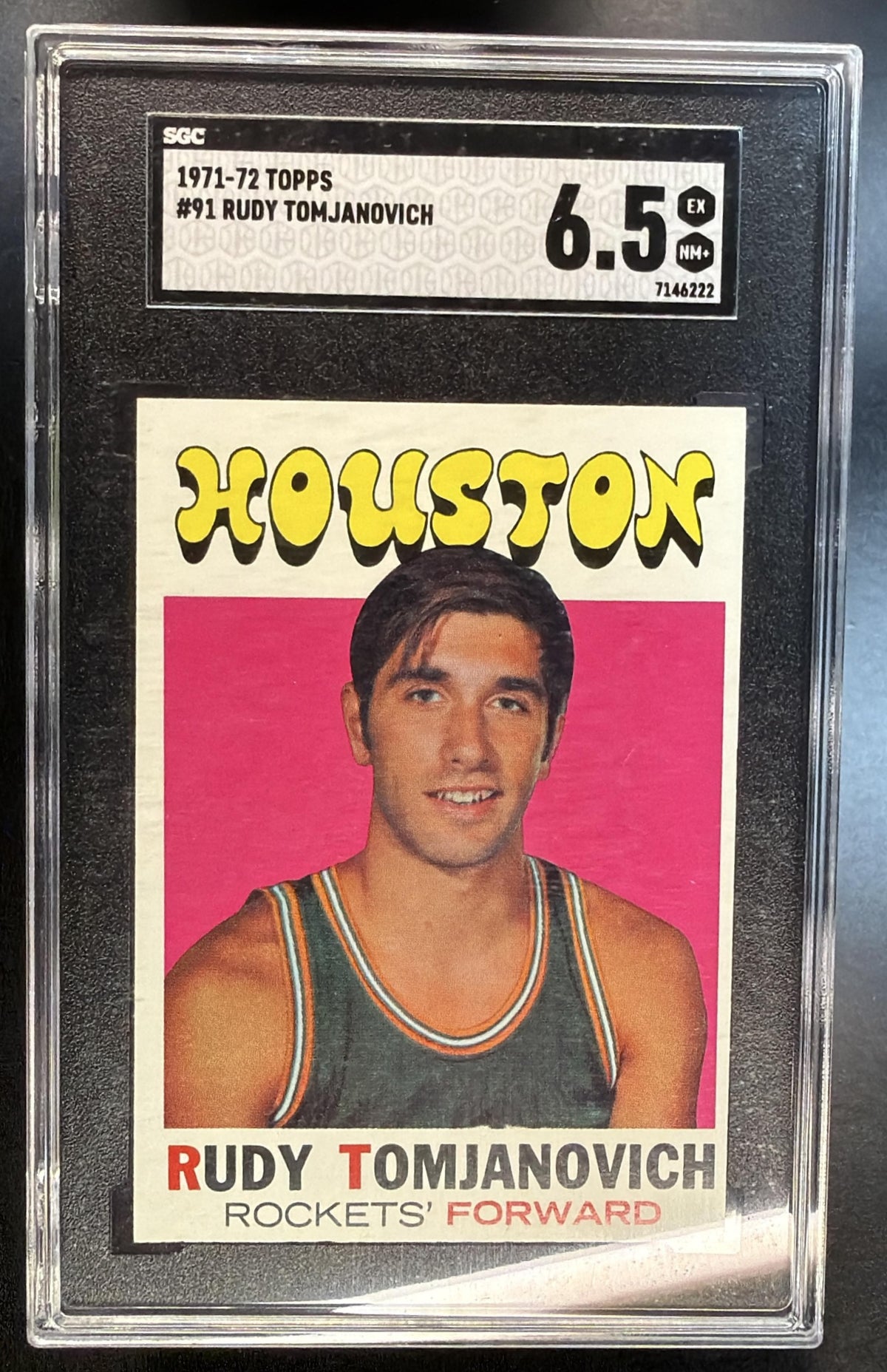 1971-72 Topps Rudy Tomjanovich #91 SGC 6.5