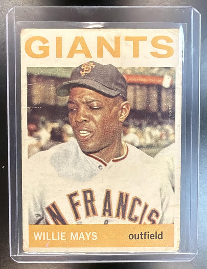 1964 Topps Baseball Willie Mays #150 Giants