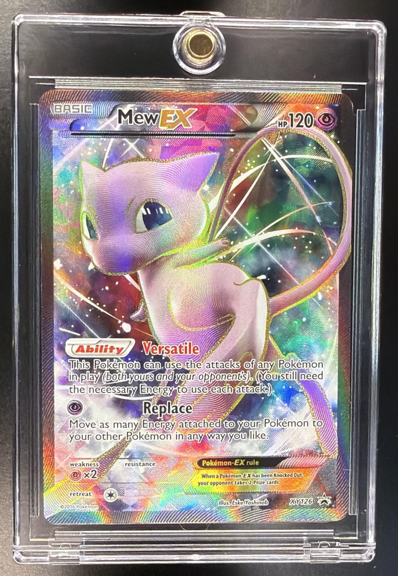 2016 Pokemon Black & White Dragons Exalted Mew #120 LP