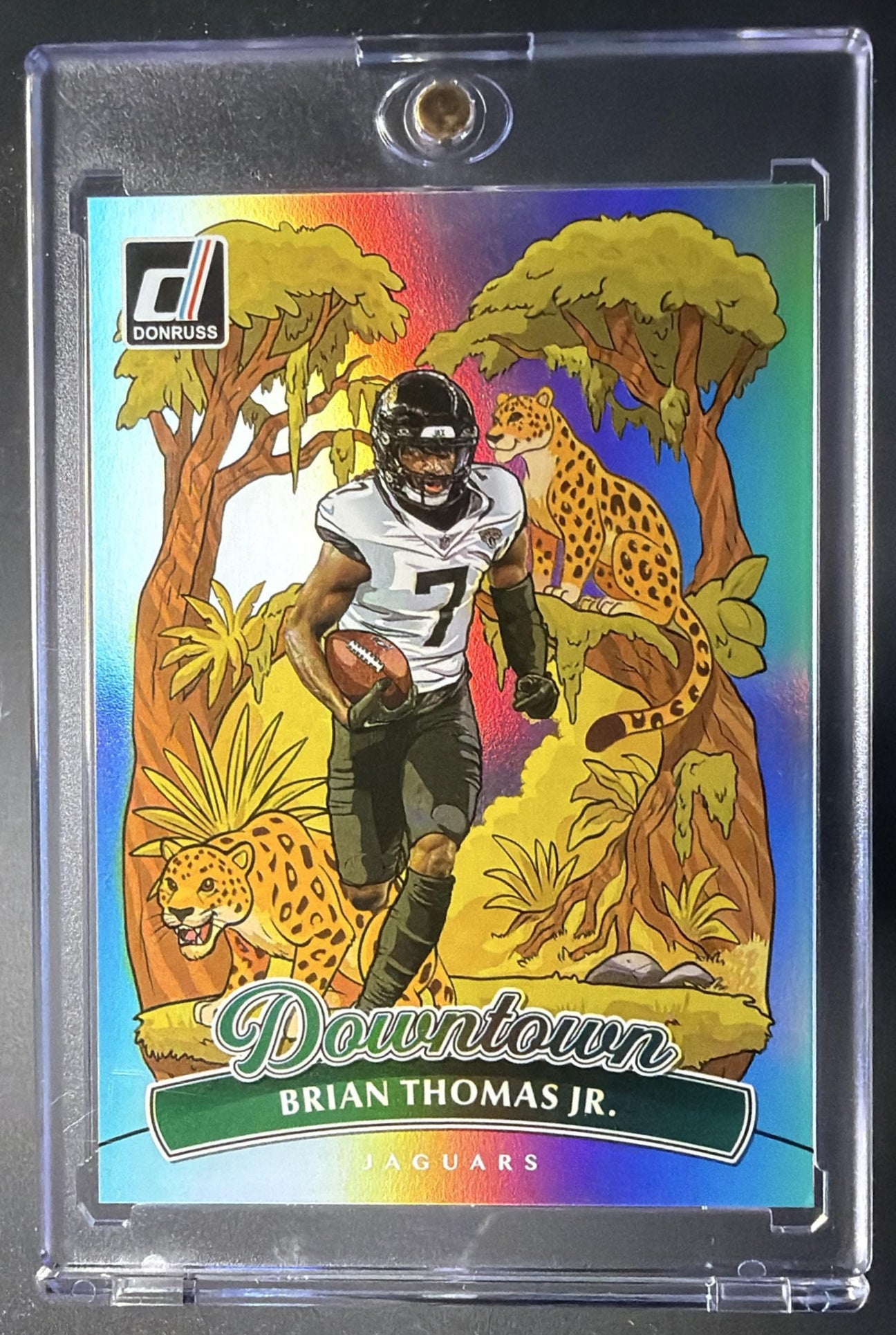 2025 Panini Donruss Brian Thomas Jr. #2 Downtown SP Case Hit